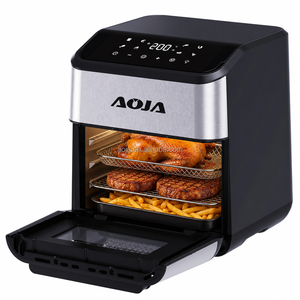 Friteuse à air personnalisable 8L 1800W, visible, arrêt et reprise automatiques par température prédéfinie, compatible lave-vaisselle, OEM ODM disponible - Product Image 6