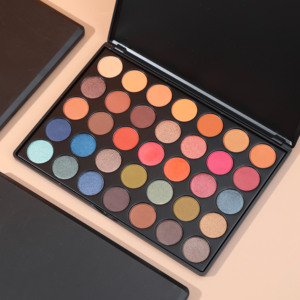 TY vegan maquillaje <span class=keywords><strong>al</strong></span> por mayor para vender paleta de sombras glitter ombretto Palette ombretto trucco pigmento metallico - Product Image 1