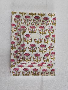 Handmade Cotton Printed Paper Hardcover Journals with Floral Design 120 Sheets for <b>Gift</b> & <b>Stationery</b> Use - Product Image 4