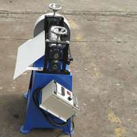 Machine de découpe industrielle de sangles en cuir, découpeuse de ceintures robuste, largeur réglable, équipement de découpe verticale motorisé