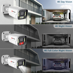 4K 16 kênh 8MP ngoài trời Home <span class=keywords><strong>Camera</strong></span> Hệ thống an ninh POE NVR Kit CCTV IP <span class=keywords><strong>Camera</strong></span> giám sát an ninh Hệ thống <span class=keywords><strong>camera</strong></span> - Product Image 2