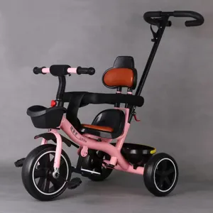 Triciclo de equilibrio para niños, triciclo de plástico para niños de 3 a 5 años, gran oferta, 2023