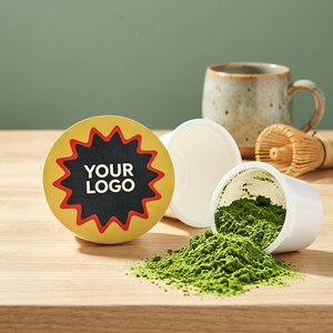 Cápsulas de Matcha Aptas para Máquinas Keurig K-Cup, Té Verde Orgánico Ceremonial en Cápsulas, Suplemento Energético con Alto Contenido de Catequinas - Product Image 1