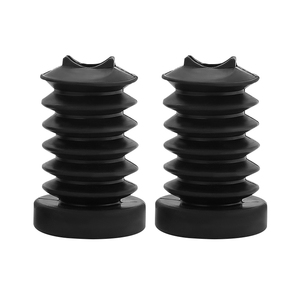 Accessoires de <span class=keywords><strong>moto</strong></span> couverture de bottes de fourche arrière en caoutchouc noir adaptée à la plupart des amortisseurs <span class=keywords><strong>Harley</strong></span> Touring FLHR/C FLTRX 1997-2013 - Product Image 4