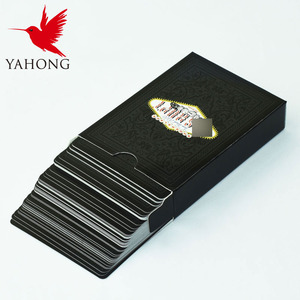 Карточки для игры в покер, евро, Оптовая торговля, зеленые стандартные авиалинии, ламинированные колоды, карты для игры в покер по цене тунисского лорда - Product Image 3