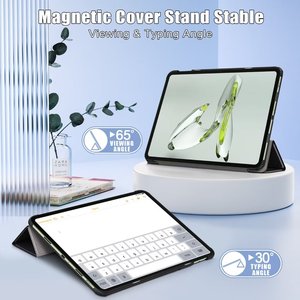 Conception personnalisée en gros 3 livres de couverture en cuir pliants Flip Cover pour Oneplus <span class=keywords><strong>pad</strong></span> Go smart Case pour Oppo <span class=keywords><strong>Pad</strong></span> <span class=keywords><strong>Air</strong></span> <span class=keywords><strong>2</strong></span> housses de couverture - Product Image 2