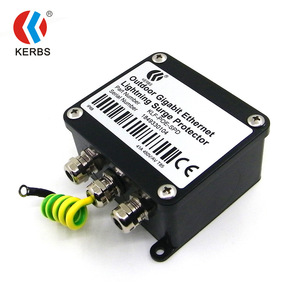 Parafoudre Gigabit Ethernet extérieur KERBS IP68 5kA pour caméras PoE - Product Image 2