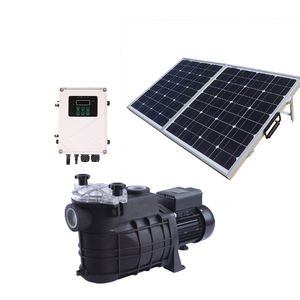 Système de <span class=keywords><strong>pompe</strong></span> à eau de <span class=keywords><strong>piscine</strong></span> à énergie solaire hybride 2HP 1500W AC DC avec panneaux solaires pour <span class=keywords><strong>piscine</strong></span> et aquarium - Product Image 2