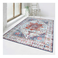 Tapis antidérapants 3d tapis en gros conception persane 5x7 tapis et tapis flanelle impression tapis