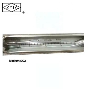 VA30S-25 ステンレス鋼304 アンモニアガス流量計 フランジ/雌ネジ接続 +/-4%精度 1Mpa圧力 安価なガラス製 - Product Image 3