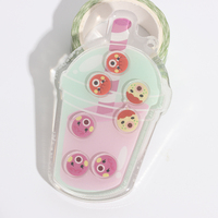 Porte-clés Shaker personnalisé, en acrylique, pendentif, animé, impression Uv, kg, quantité minimale de commande mc