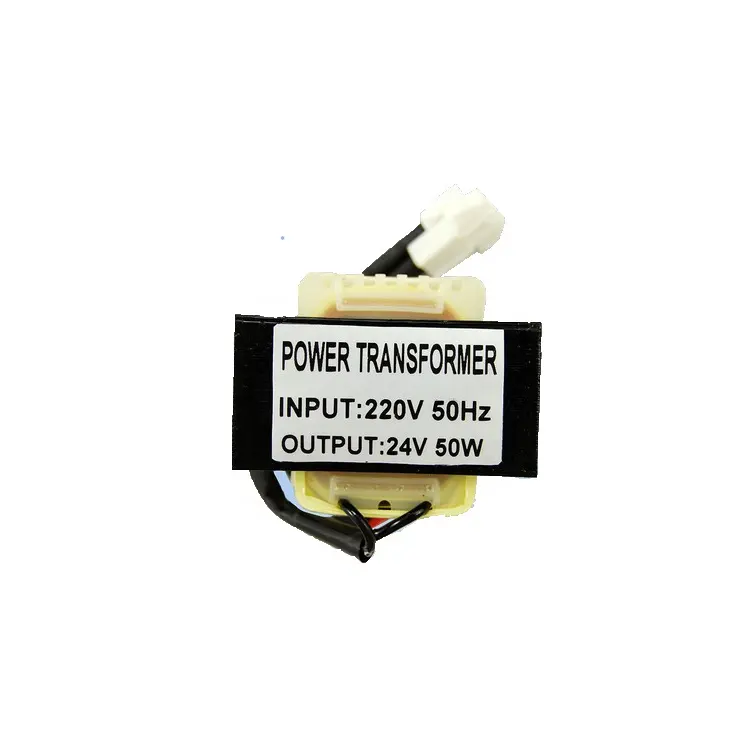 Transformador de corriente AC 220V 50Hz a 24 V DC 12V AC 2 Amps, transformador de aire acondicionado con núcleo de Marco abierto EI