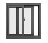 Cerradura de ventana corrediza de aleación de aluminio con malla de acero inoxidable, diseño moderno, control de insectos, impermeable, para baño y hotel