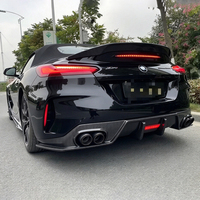 Kit carrosserie en fibre de carbone modifié et amélioré pour BMW Z4 G29 2019-2025 : Lame avant, jupes latérales, diffuseur arrière, spoiler