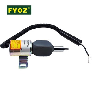 Válvula Solenoide de Corte de Combustible de 12 V 1753ES, 17004069 17004061 54385992, para Woodward Takeuchi TL140 Isuzu 4JG1 <span class=keywords><strong>Ingersoll</strong></span> - Product Image 2