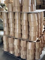 Bongo de percussion pour enfants de bonne qualité, 6+7 pouces, en chêne, marque Sendi, avec peaux de mouton, naturel/noir/rouge