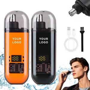 Recortadora de Vello Facial Inalámbrica Portátil y Ligera 0728, Recortadora de Cejas, Nariz y Orejas para Viajes de Negocios - Product Image 2