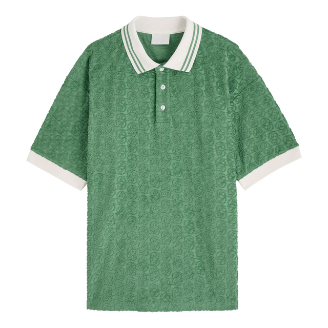 Wholesale Men's Plus Size Short Black for Polo Shirts Custom Logo Golf Embroidery Breathable 3D Pattern Customizable Polo Shirt