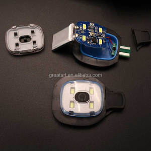 Tùy chỉnh <span class=keywords><strong>LED</strong></span> ánh sáng phụ kiện cho quần áo trang trí loại Pin hat phụ kiện - Product Image 4