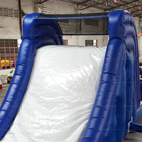 Toboggan gonflable en PVC pour île flottante et mur d'escalade Jouet aquatique pour lac/piscine/parc aquatique