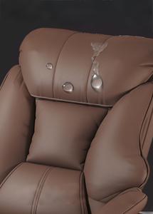 モダンな高級ボスホームオフィスチェア居心地の良い黒合成皮革オフィスチェア - Product Image 6