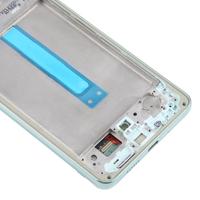 Para Samsung Galaxy A73 5G OLED LCD pantalla digitalizador montaje completo con marco