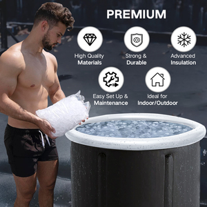 Bain de glace <span class=keywords><strong>gonflable</strong></span> portable apaiser les muscles endoloris <span class=keywords><strong>baignoire</strong></span> bain de glace adultes récupération baignoires de glace - Product Image 2