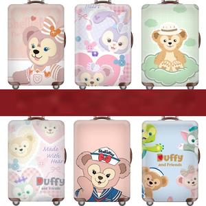 Housse de protection personnalisée pour valise, motif dessin animé, vente en gros, tendance, durable, mignonne, Duffy Bear Stella Lou - Product Image 1