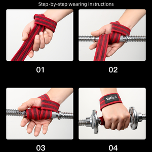 Soporte de Muñeca de Poliéster de Alto Rendimiento con Absorción de Impactos, Color Personalizado para Levantamiento de Pesas, AOFIT WHW007 Unisex - Product Image 4