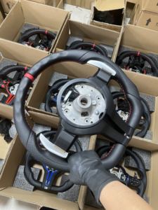 Vente en gros pour <span class=keywords><strong>volant</strong></span> sport en <span class=keywords><strong>cuir</strong></span> série F, poignée de 35 mm pour F20/F22/F30/F32/F48/F39/F25/F26/F15/F16/F87/F80/F82/F34 - Product Image 4