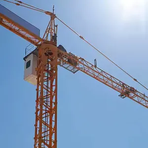 दुबई में 70M कंस्ट्रक्शन फ़्लैटटॉप क्लाइंबिंग टॉवर क्रेन WA5610-6A फ़्लैट टॉप टॉवर क्रेन की बिक्री
