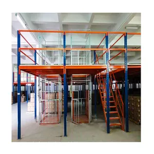 Heavy Duty Racks Warehouse Mezzanine Floor For Fabric With Forklift Picking Warehouse Rack For Sale