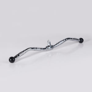 <span class=keywords><strong>Barra</strong></span> de Curl Giratoria Resistente Tellus de 74 cm, Acero, Empuñaduras de Goma Antideslizantes, <span class=keywords><strong>Barra</strong></span> de Bíceps Giratoria de 360 Grados de 28 Pulgadas, Máquina de Cable, Duradera - Product Image 3