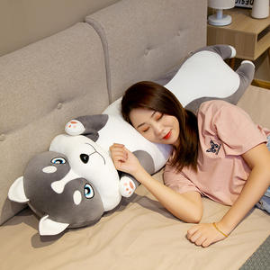 Jouet en peluche de grande taille pour chien en peluche oreiller en peluche doux pour chien à long corps et <span class=keywords><strong>coussin</strong></span> en peluche pour chien mignon pour la décoration du salon - Product Image 5