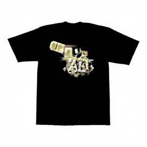 <b>Men's</b> <b>White</b> Formal 100% Cotton Worsted Graphic T-<b>Shirt</b> <b>Short</b> <b>Sleeve</b> O-Neck Printed Letter Pattern - Product Image 2