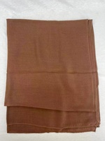 Nouveau Hijab Premium en Rayonne Modal Malaisienne à Teinture Réactive Printanière, Châle Tissé en Bambou, Foulard Long Arabe pour Femmes Musulmanes