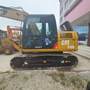 Excavatrice hydraulique sur chenilles CAT 312C 312D 312D2 312D2GC 312DL d'occasion de qualité supérieure moteur de terrassement de 12 tonnes en vente - Product Image 4
