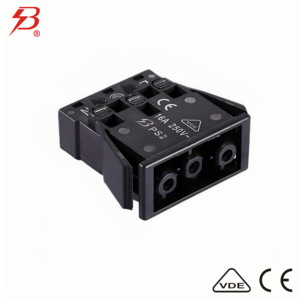 BELKES PA66 boîtier connecteur de prise femelle Contact en cuivre 250V 16A pour connexions de fil connecteur de prise femelle 3P - Product Image 5