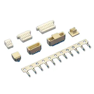 JST SH Conector Conector Fêmea Nylon BNC FOB Molex Passo Conector Ângulo Direito Wafer SMT 7p Livre Masculino Automotivo 1.0mm 3 Pin