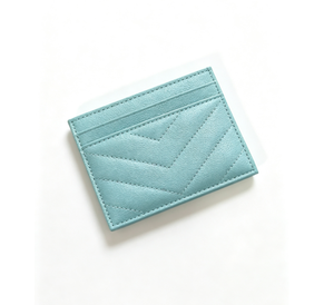 Porte-cartes minimaliste en cuir véritable, motif crocodile, 5 pouces, portefeuille pour cartes de crédit, plusieurs couleurs, sans fermeture - Product Image 4