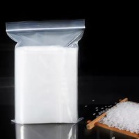 Sac à fermeture éclair réutilisable en plastique pour réfrigérateur de cuisine, 400x20cm,35Mic, 12.5 pièces/paquet