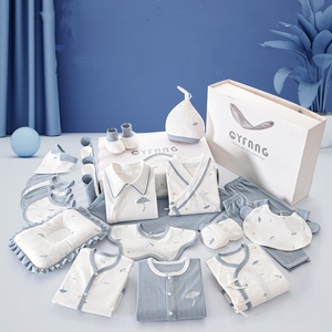 Ropa de bebé, conjunto de regalo para bebé recién nacido de otoño, Pelele para niño y niña recién nacido, Tops, productos de algodón para bebé - Product Image 2