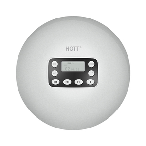 Xách tay máy nghe nhạc <span class=keywords><strong>cd</strong></span> HOTT CD611 Cá Nhân Nhỏ Gọn Đĩa Máy Nghe Nhạc với MÀN HÌNH LCD Hiển Thị, Âm Thanh Stereo Earbuds và USB Sạc Cáp - Product Image 2