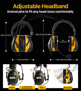 Casque Antibruit Bluetooth avec Micro et Haut-parleur FM, Protection Auditive, Idéal pour le Jardinage, Écouteurs à Réduction de Bruit - Product Image 2