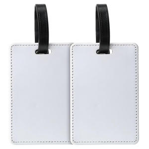Accessoires de voyage : Étiquette de bagage en cuir véritable, écologique et faite à la main, porte-adresse pour valise, étiquette d'embarquement portable - Product Image 3