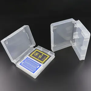 Atacado caixa de armazenamento de cartão de jogo-Caixa de presente para jogo de cartas, tarô de plástico resistente, armazenamento de embalagens, jogo duplo, suporte para cartão