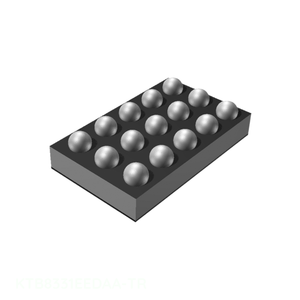 Acheter en ligne des composants électroniques de gestion de l'alimentation (PMIC) 15 WFBGA, WLCSP KTB8331EEDAA-TR en stock - Product Image 1