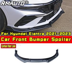 Protector de Parachoques Delantero para Hyundai Elantra 2021-2023, Difusor, Spoiler, Protector de Parachoques, Kit de Carrocería, Accesorios para Automóviles - Product Image 3