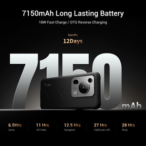 Fossibot F112 PRO Core CPU Android 14 <span class=keywords><strong>OS</strong></span> IP68 Écran LCD 6.88 pouces 12 + 256G Téléphone robuste Octa GSM 120Hz Hong <span class=keywords><strong>Kong</strong></span> Livraison - Product Image 3