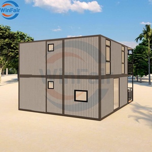 Maison préfabriquée extensible portable WinFair Slovénie, maison <span class=keywords><strong>à</strong></span> 2 étages, maison préfabriquée bon marché, maison préfabriquée Allemagne - Product Image 4